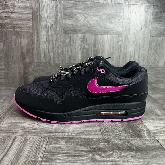 Nike Air Max 1 PRM Men's size 10 Valentine's Day Black HV2302-001 - Picture 5 of 9
